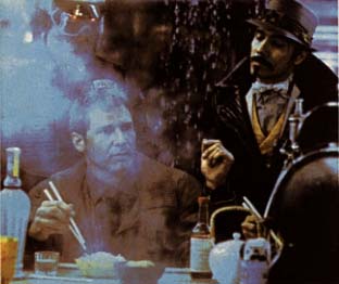 Deckard and Gaf at the Bar