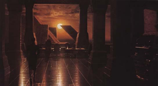 Interior of Tyrell's Office