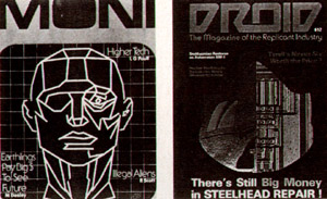 MONI and DROID magazines