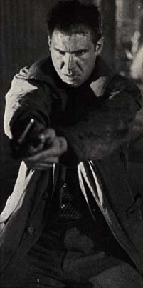 Deckard shooting Pris