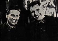 Harrison Ford and his stunt double